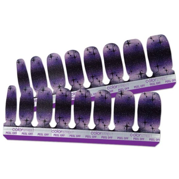Color Street “Cosmic Karma” – Starry Purple Ombre (NIB) - Picture 7 of 8